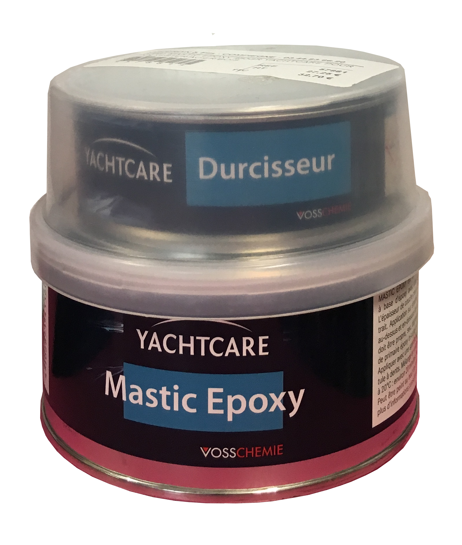 Mastic époxy armée Yachtcare 500g - Espace Bricolage